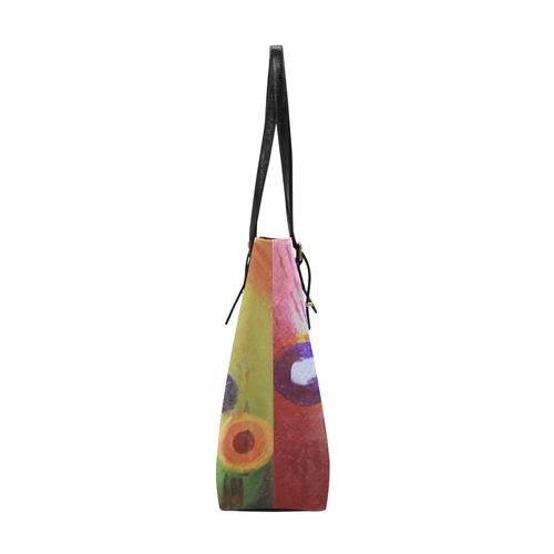 Flowers Abstract Euramerican Tote Bag/Small (Model 1655)