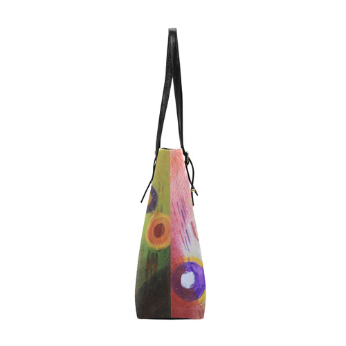 Flowers Abstract Euramerican Tote Bag/Small (Model 1655)