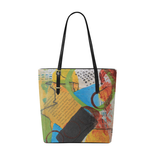 Messy Circles Euramerican Tote Bag/Small (Model 1655)