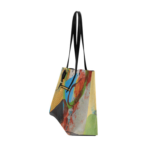 Messy Circles Euramerican Tote Bag/Large (Model 1656)