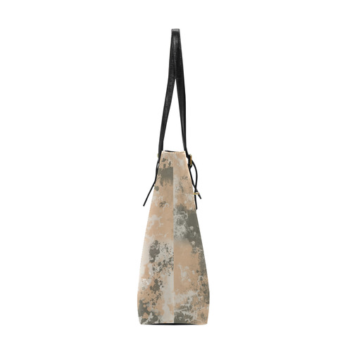 Abstract Mud Puddle Euramerican Tote Bag/Small (Model 1655)
