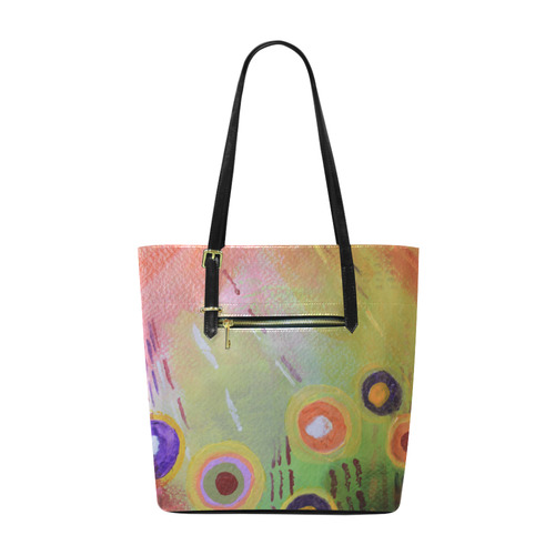 Flowers Abstract Euramerican Tote Bag/Small (Model 1655)