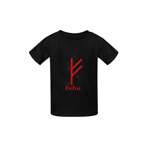 Rune Fehu Kid's  Classic T-shirt (Model T22)