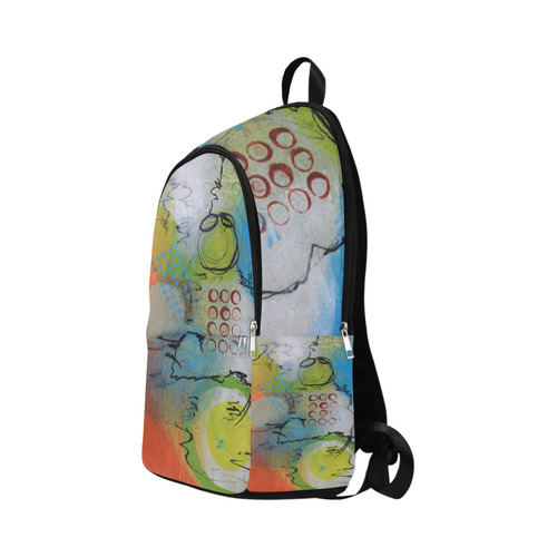 Flying in the Clouds Fabric Backpack for Adult (Model 1659)