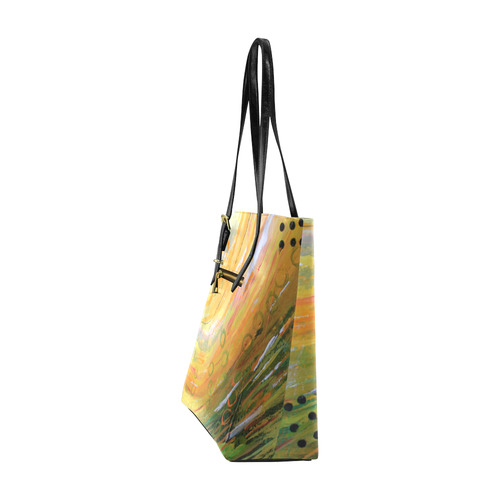 Fish in a Green Sea Euramerican Tote Bag/Small (Model 1655)