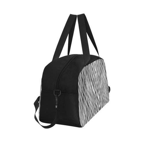 lines white Fitness Handbag (Model 1671)