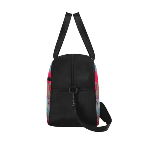 assymetry fushia Fitness Handbag (Model 1671)