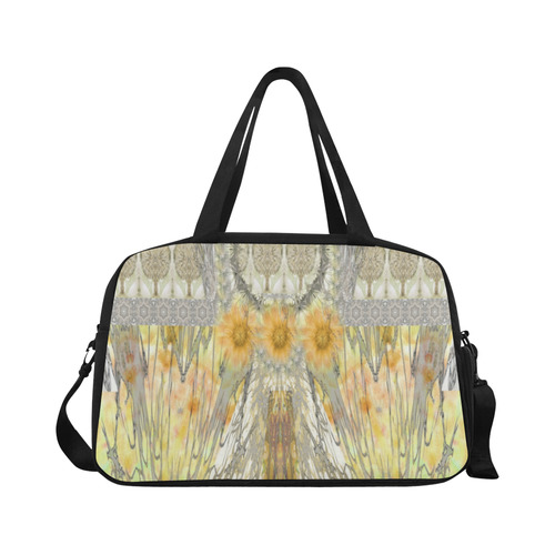 nature yellow Fitness Handbag (Model 1671)