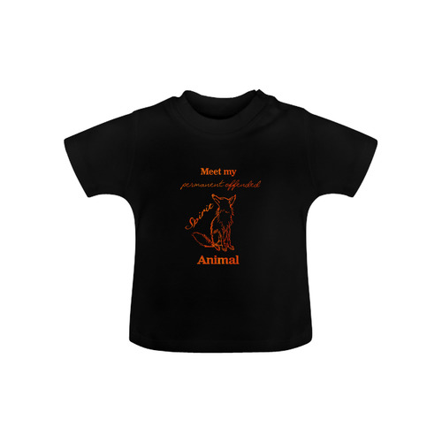 Spirit Animal - Offended Fox Baby Classic T-Shirt (Model T30)
