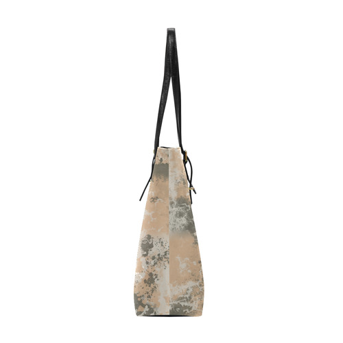 Abstract Mud Puddle Euramerican Tote Bag/Small (Model 1655)