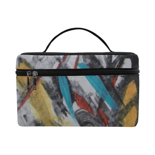 Morning Flowers Cosmetic Bag/Large (Model 1658)