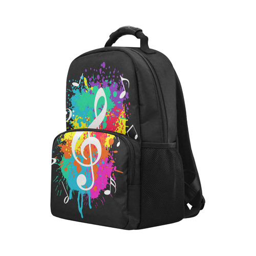 Grunge music Unisex Laptop Backpack (Model 1663)