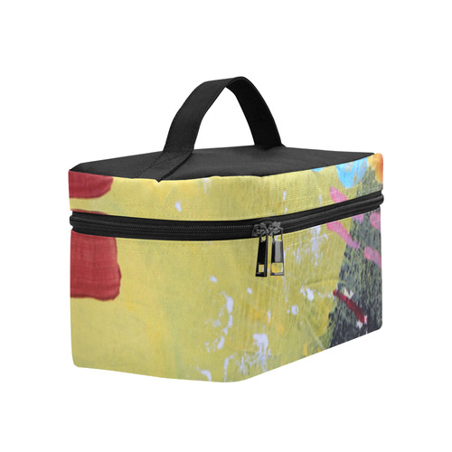 Dark City Cosmetic Bag/Large (Model 1658)