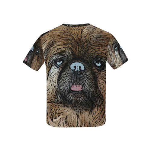 Pekingese Love Kids' All Over Print T-shirt (USA Size) (Model T40)