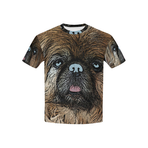 Pekingese Love Kids' All Over Print T-shirt (USA Size) (Model T40)