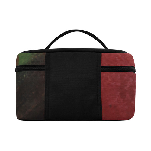 Flowers Abstract Cosmetic Bag/Large (Model 1658)