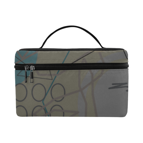 Abstract 8 Cosmetic Bag/Large (Model 1658)