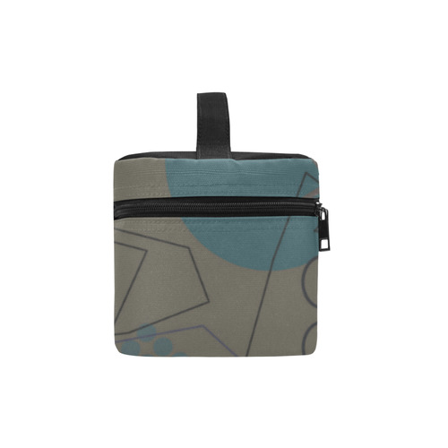 Abstract 8 Cosmetic Bag/Large (Model 1658)