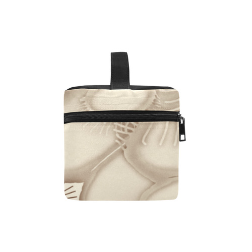 Aged Venus Flytrap Cosmetic Bag/Large (Model 1658)