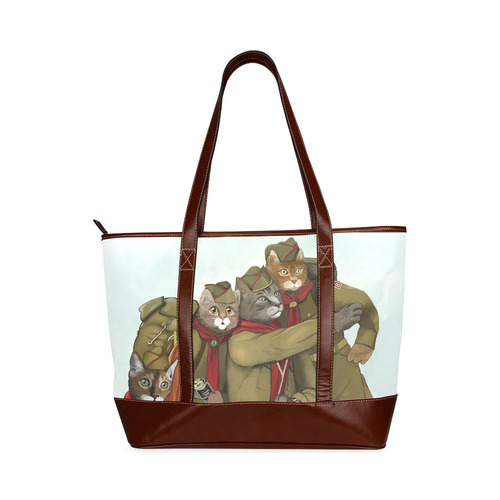Are You PURRpared Tote Handbag (Model 1642)