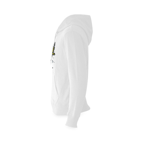 Torch Modern White Oceanus Hoodie Sweatshirt (Model H03)