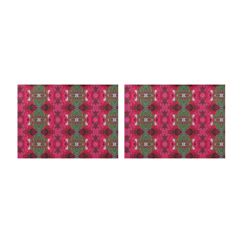 Christmas Colored 2 Piece Placemats 14x19 Placemat 14’’ x 19’’ (Set of 2)