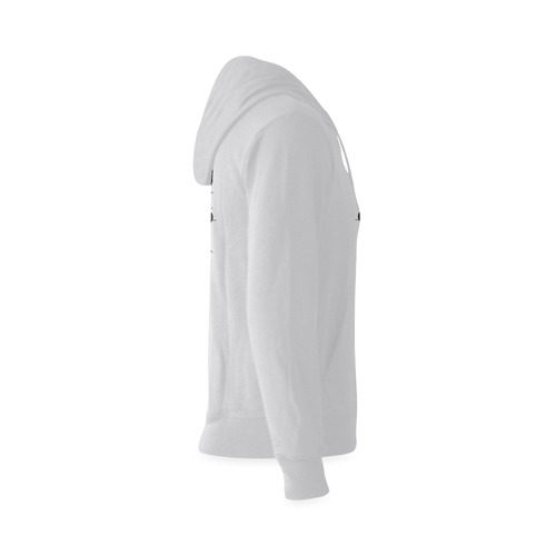 Torch Modern Grey Oceanus Hoodie Sweatshirt (Model H03)