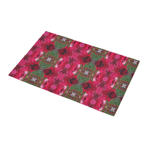 Christmas Colored Bath Rug 16x28 Bath Rug 16''x 28''