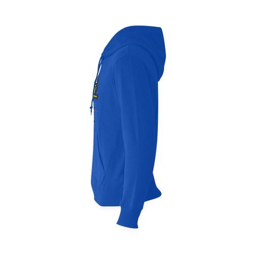 Torch Modern Blue Oceanus Hoodie Sweatshirt (Model H03)