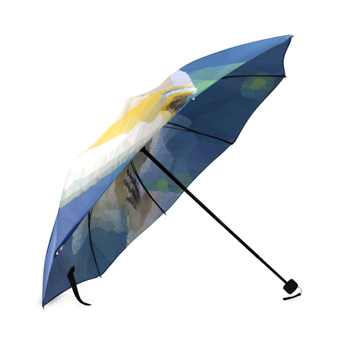 Reef Fish Low Poly Geometric Polygon Art Foldable Umbrella (Model U01)