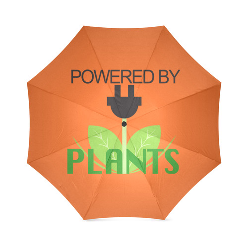 Powered by Plants Umbrella Foldable Umbrella (Model U01)