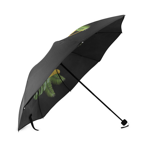 Tropical Pineapples Vegan Umbrella Foldable Umbrella (Model U01)