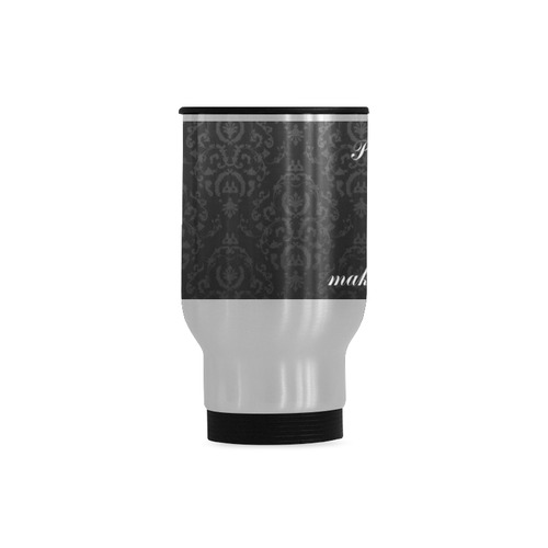 pleasedon't Travel Mug (Silver) (14 Oz)