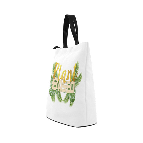 Tropical Plant Based Lunch Tote Nylon Lunch Tote Bag (Model 1670)