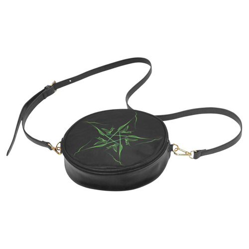 Earth Leaf Penticle Round Sling Bag (Model 1647)