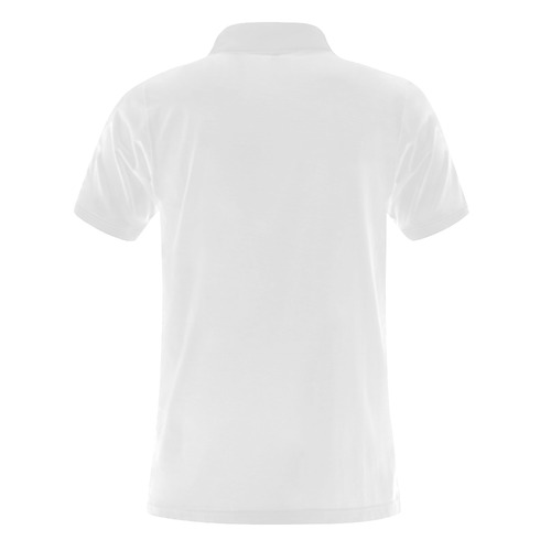 Lamassu Logo Men's Polo Shirt Men's Polo Shirt (Model T24)