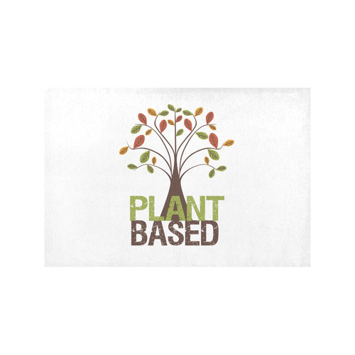 Plant Based Tree Placemats Placemat 12’’ x 18’’ (Set of 4)