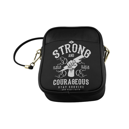 Strong and Courageous Sling Bag (Model 1627)