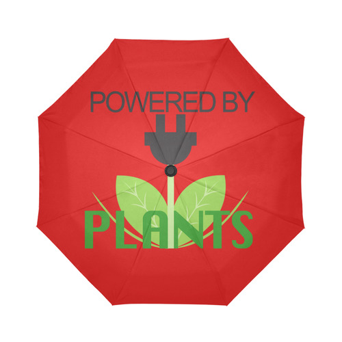 Powered by Plants Plug Auto Umbrella Auto-Foldable Umbrella (Model U04)