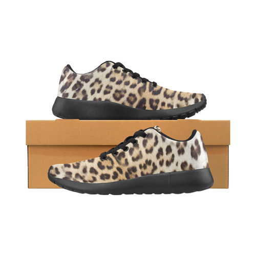Leopard-skin Kid's Running Shoes (Model 020)