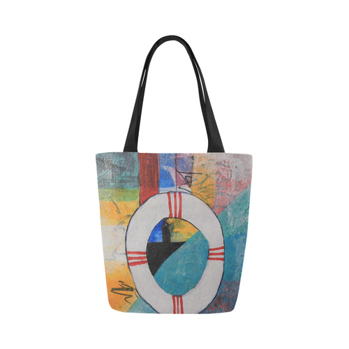 Lighthouse Canvas Tote Bag (Model 1657)