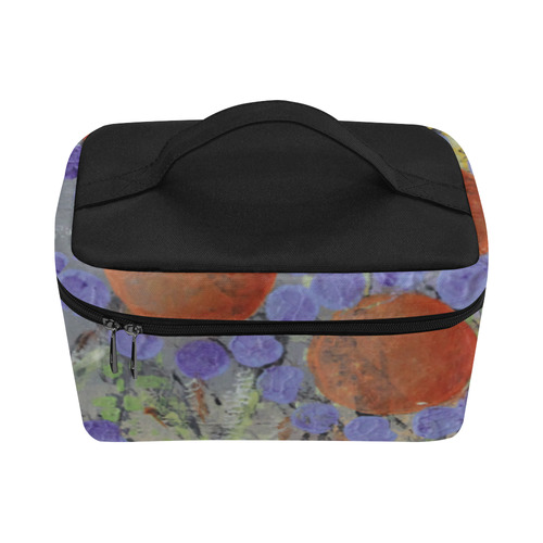 Cheery Flowers Cosmetic Bag/Large (Model 1658)