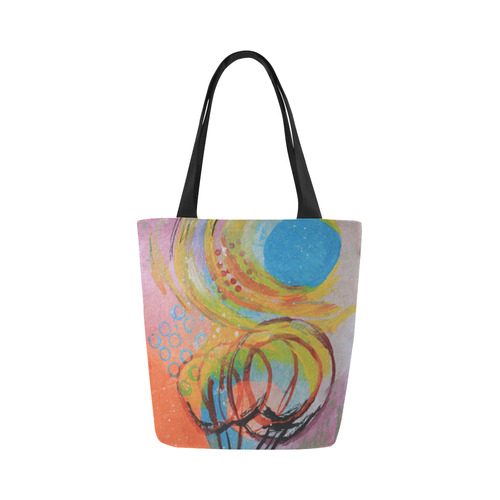 A Sunny Day Canvas Tote Bag (Model 1657)