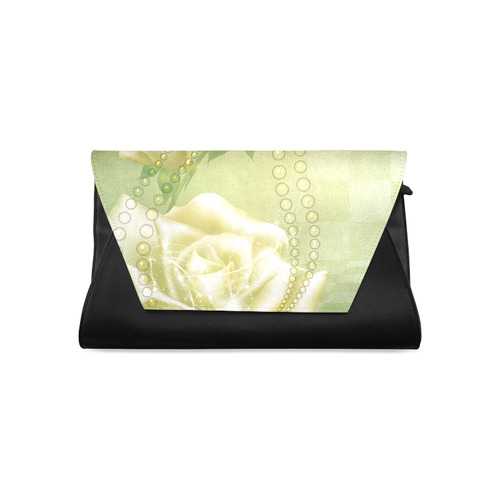 Beautiful soft green roses Clutch Bag (Model 1630)