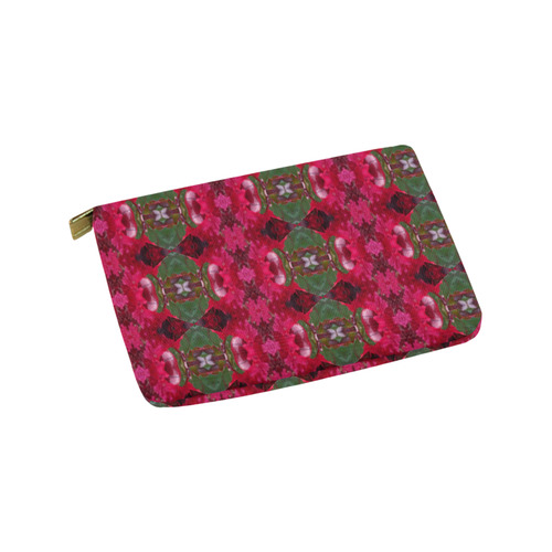 Christmas Colors Designed Carry All Pouch 9.5x6 Carry-All Pouch 9.5''x6''
