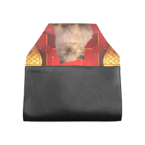 Cute little kitten Clutch Bag (Model 1630)