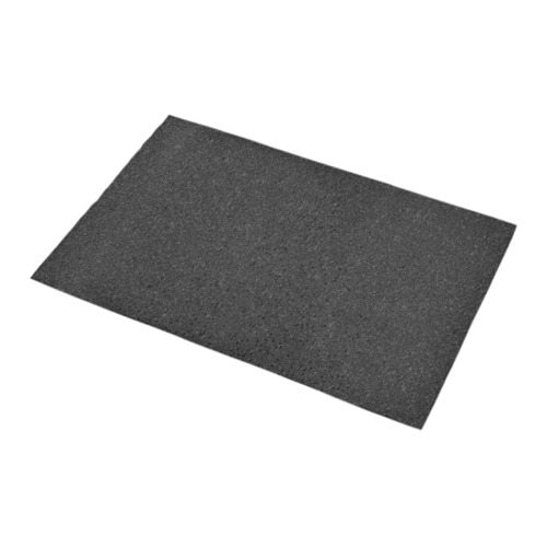 Black Glitter Bath Rug 16''x 28''