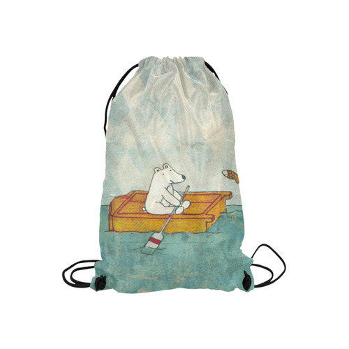 orso, armadio, riso Small Drawstring Bag Model 1604 (Twin Sides) 11"(W) * 17.7"(H)