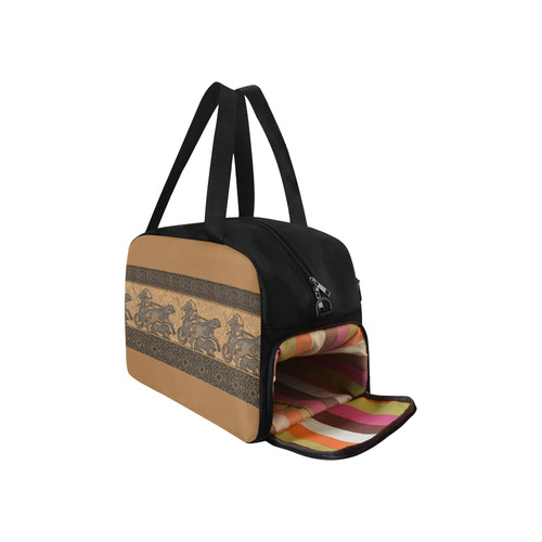 Assyrian Warrior Travel Bag Fitness Handbag (Model 1671)