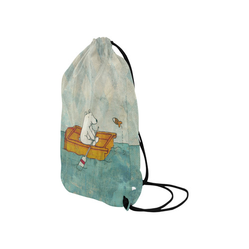 orso, armadio, riso Small Drawstring Bag Model 1604 (Twin Sides) 11"(W) * 17.7"(H)